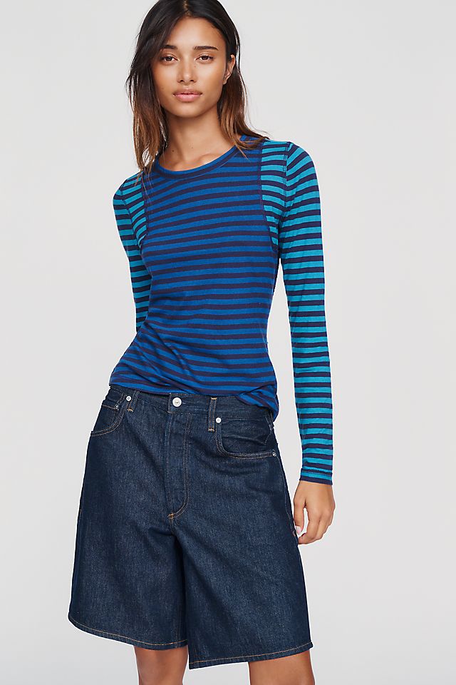 Pilcro Teddy Women's Cotton Modal Tissue Tee 62.2cm