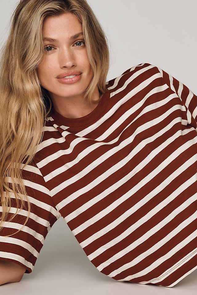 Maeve Corey Women's Boxy Cotton T-Shirt 49.5cm