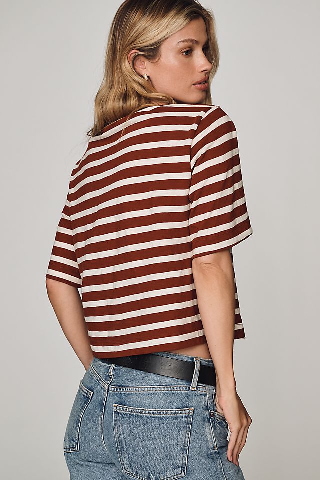 Maeve Corey Women's Boxy Cotton T-Shirt 49.5cm